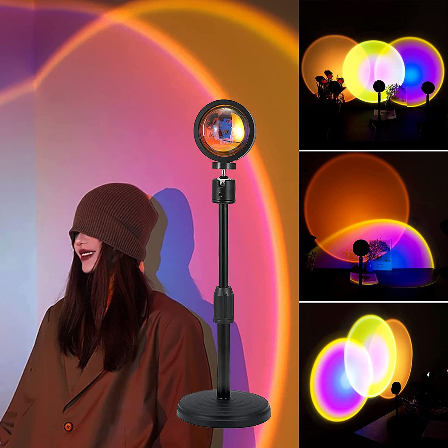 Sunset Lamp Multi Color With Remote - Favelane
