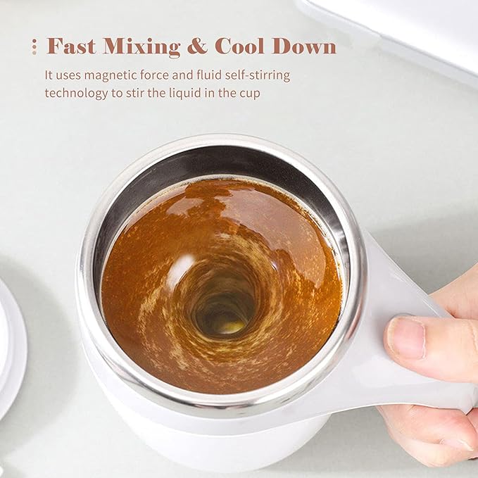 Self Stirring Mug with Lid - Favelane