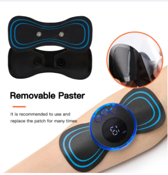 Mini Body Massager Pulse Neck Pain Relief Ems - Favelane