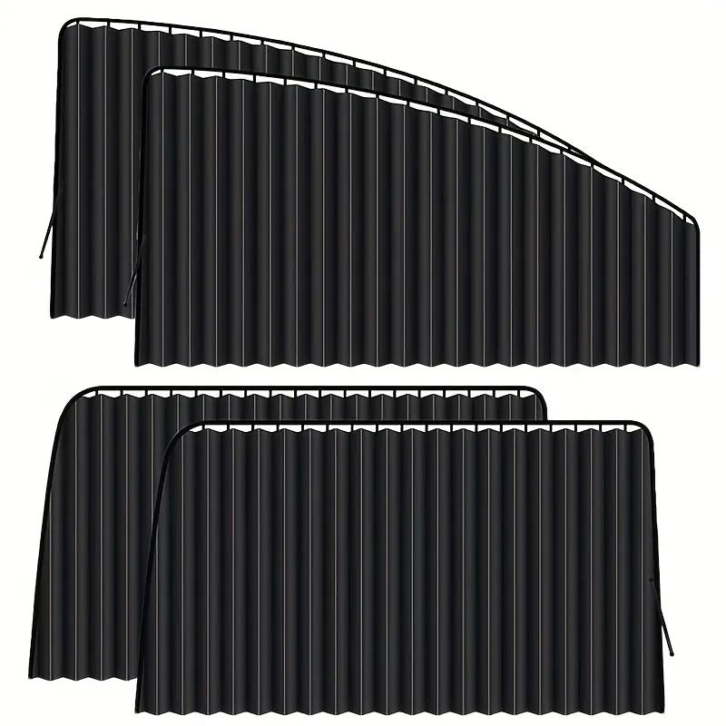 Portable Car Side Window Shade 4pcs - Favelane