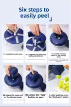 Portable Fruit Peeler Machine Wireless - Favelane