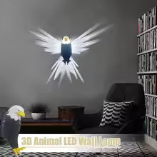 3D Eagle Decoration Lamp | Favelane