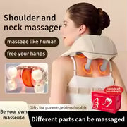 Wireless Electric Neck And Back Massager - Favelane