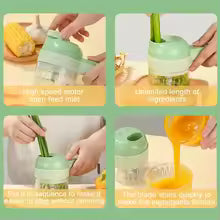 Mini Wireless Electric Chopper - Favelane