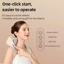 Wireless Electric Neck And Back Massager - Favelane