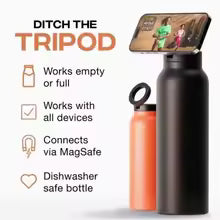 Vacuum Insulated Water Bottle with Holder
