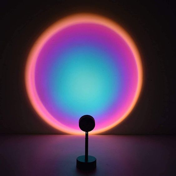 Sunset Lamp Multi Color With Remote - Favelane