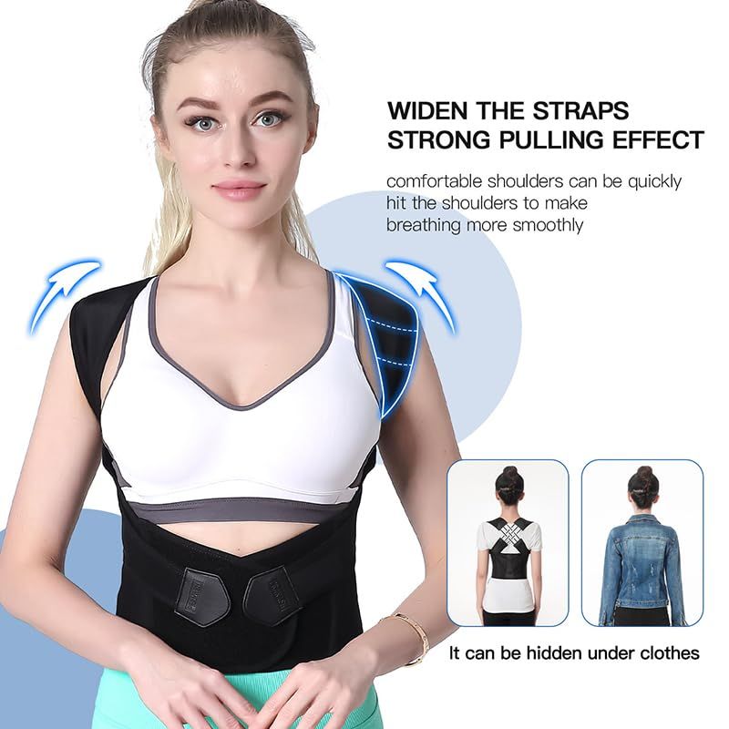 Adjustable Spine Back Support Posture Sensor - Favelane