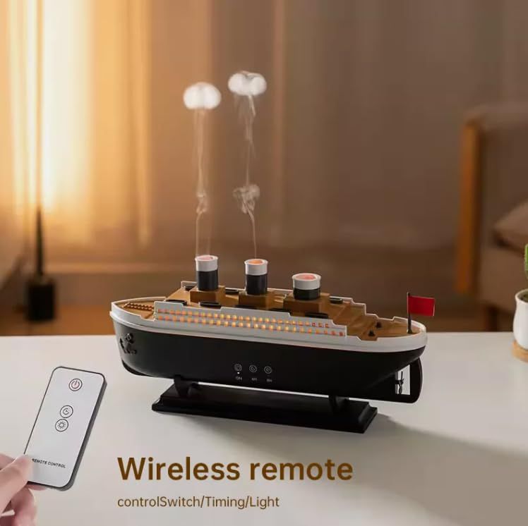 Titanic Steam Ship  Diffuser for Home - Favelane