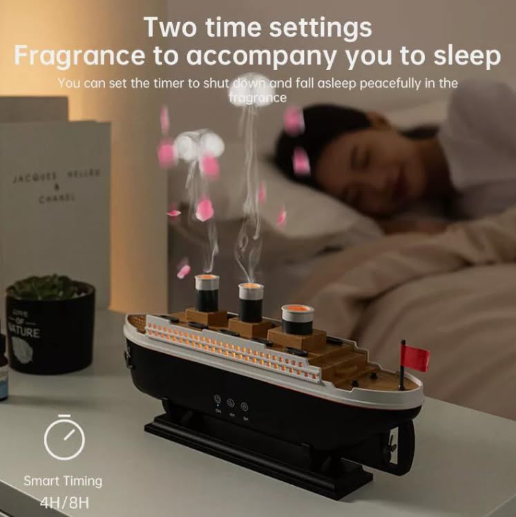 Titanic Steam Ship  Diffuser for Home - Favelane