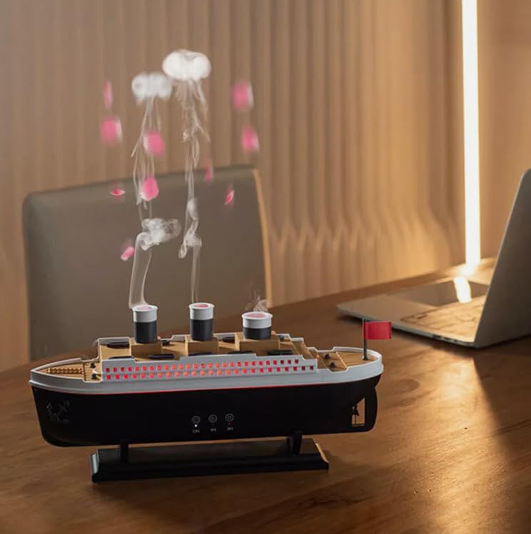 Titanic Steam Ship  Diffuser for Home - Favelane
