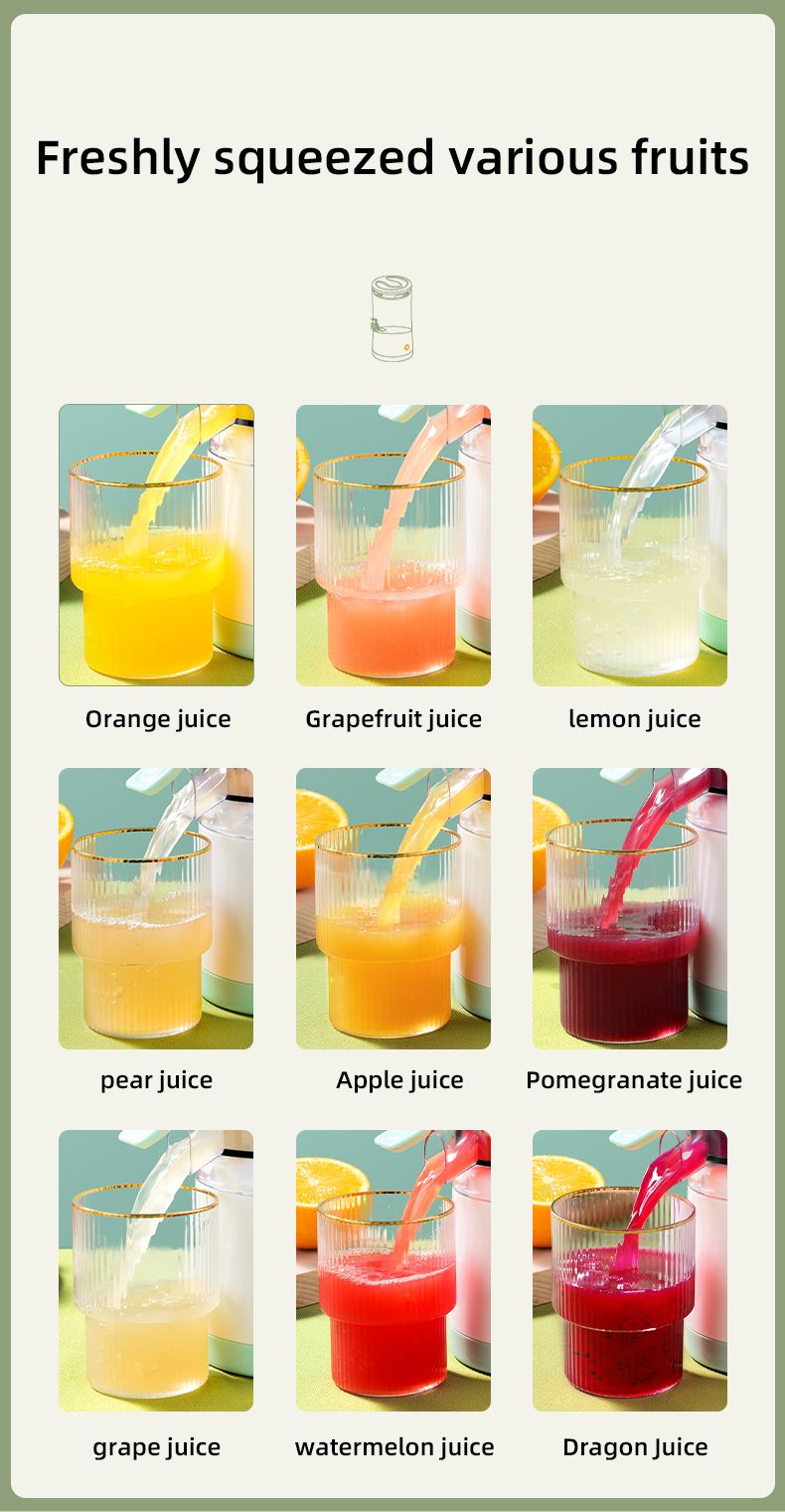 Portable Automatic Citrus Juicer - Favelane